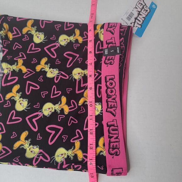 5X 28W Torrid Boyshort Panty Tweety Bird Looney Tunes Cartoon 90s Pink Hearts un - Picture 7 of 7